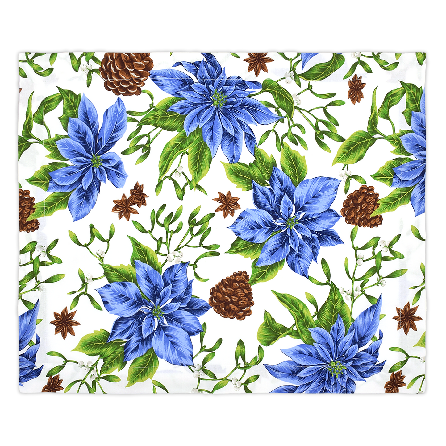 Tovaglietta americana STELLA DI NATALE BLU