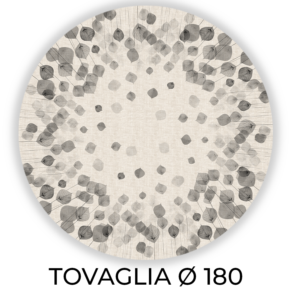 Tovaglia FOGLIE DELICATE GREY