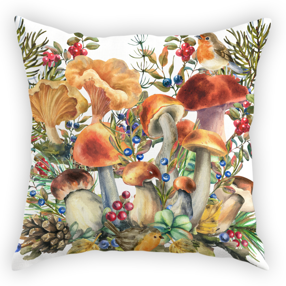 Cuscino arredo FUNGHI