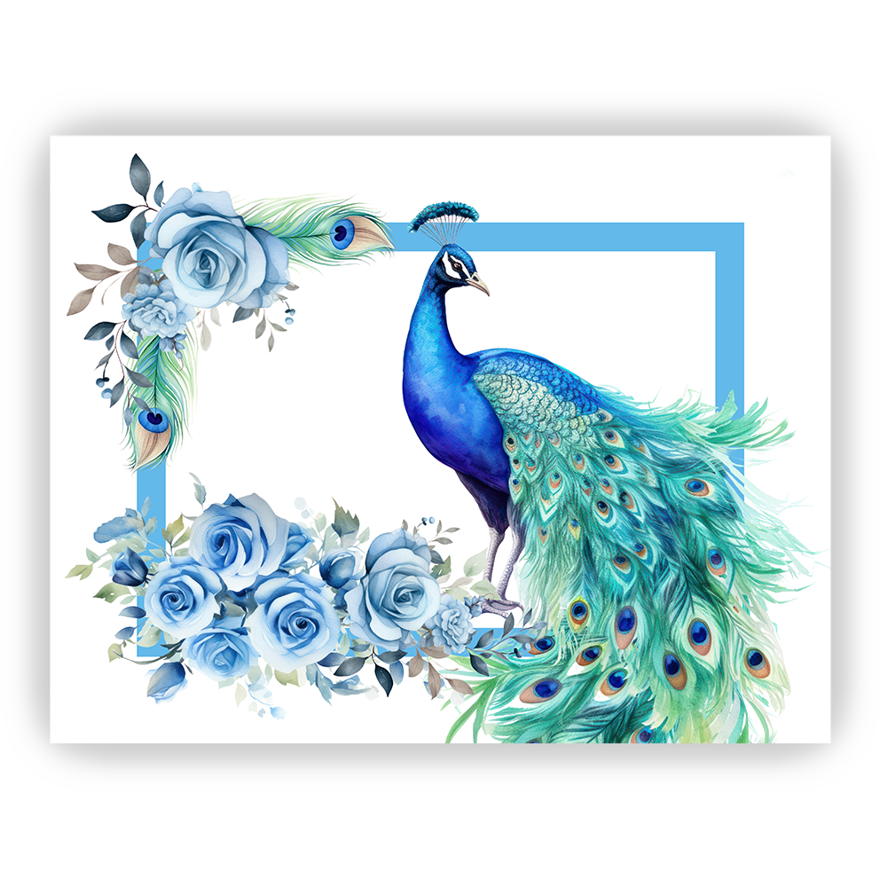 Tovaglietta americana PEACOCK
