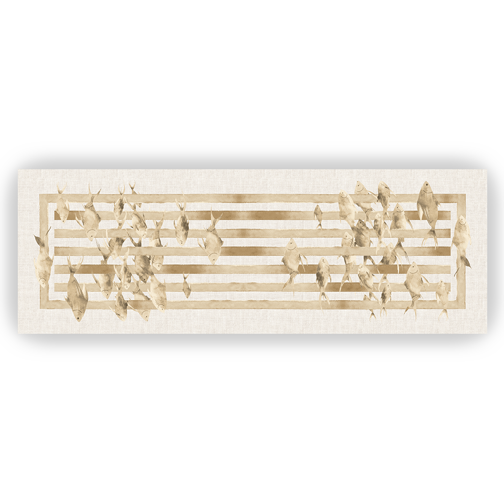 Runner TRAME DI MARE BEIGE