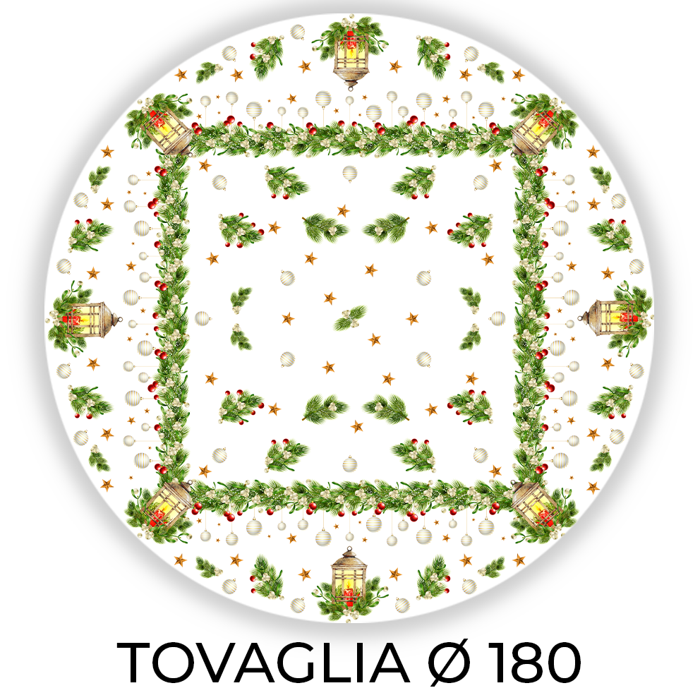 Tovaglia LANTERNA DI NATALE