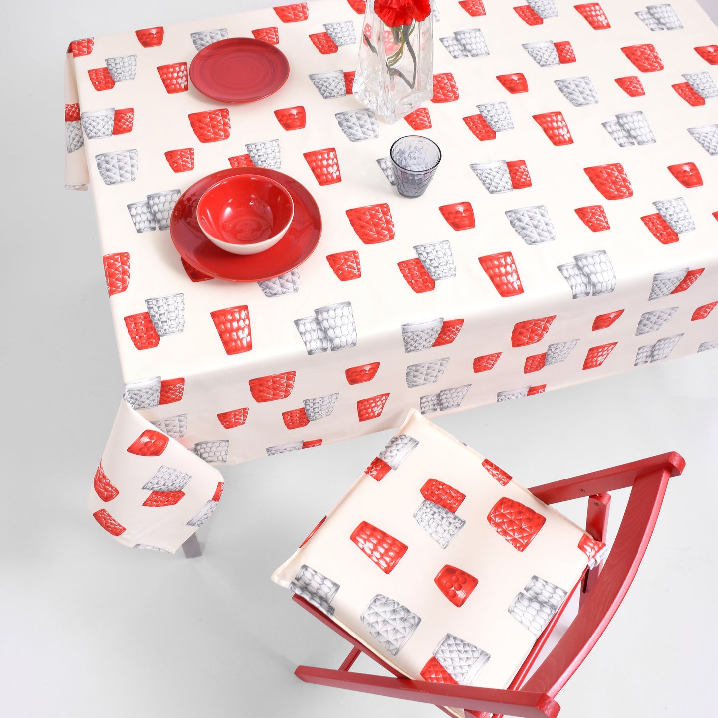 Tovaglia BOHEMIAN CRYSTAL RED