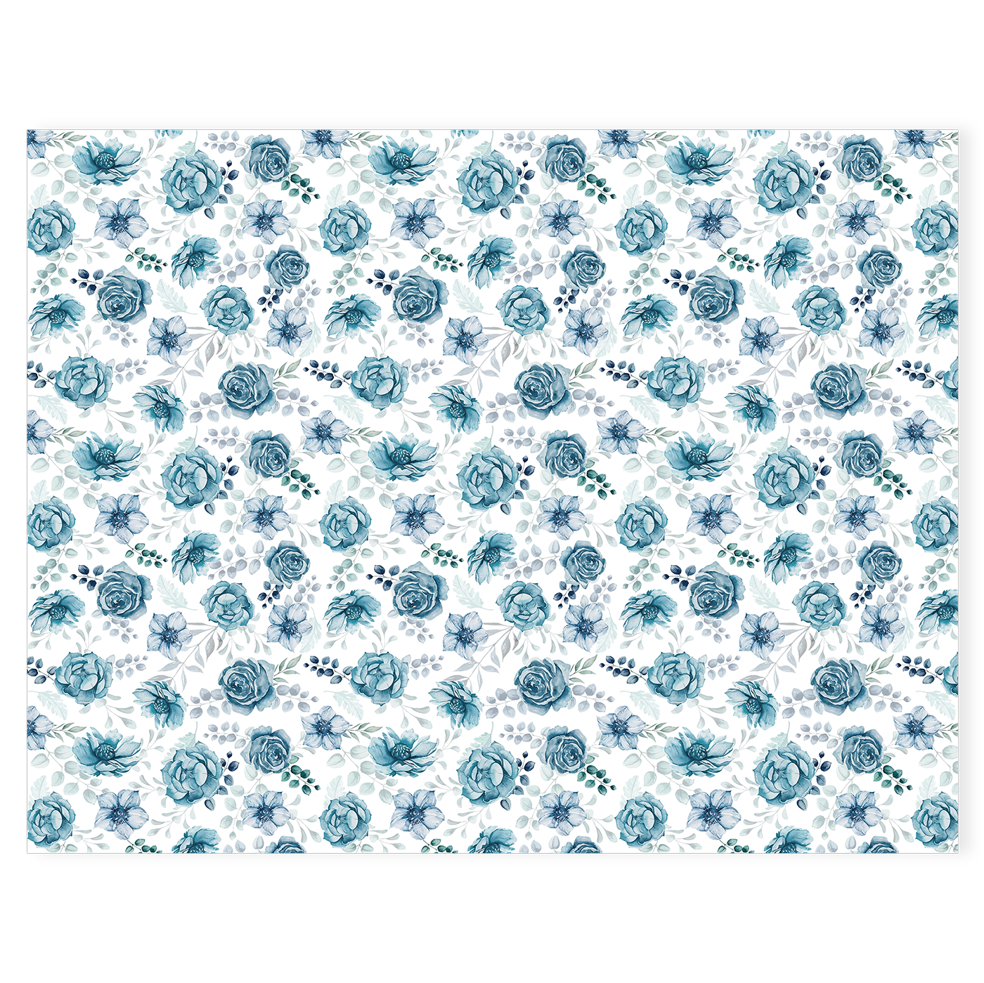 Tovaglia SHABBY CHIC BLUE ALL-OVER