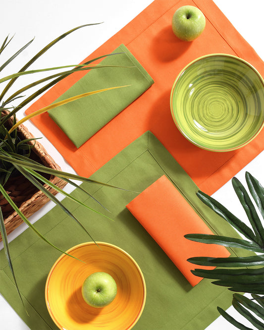 Tovaglietta americana PURO COTONE in tinta unita