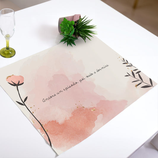 Tovaglietta americana "ANCORA UN EPISODIO E POI VADO A DORMIRE"