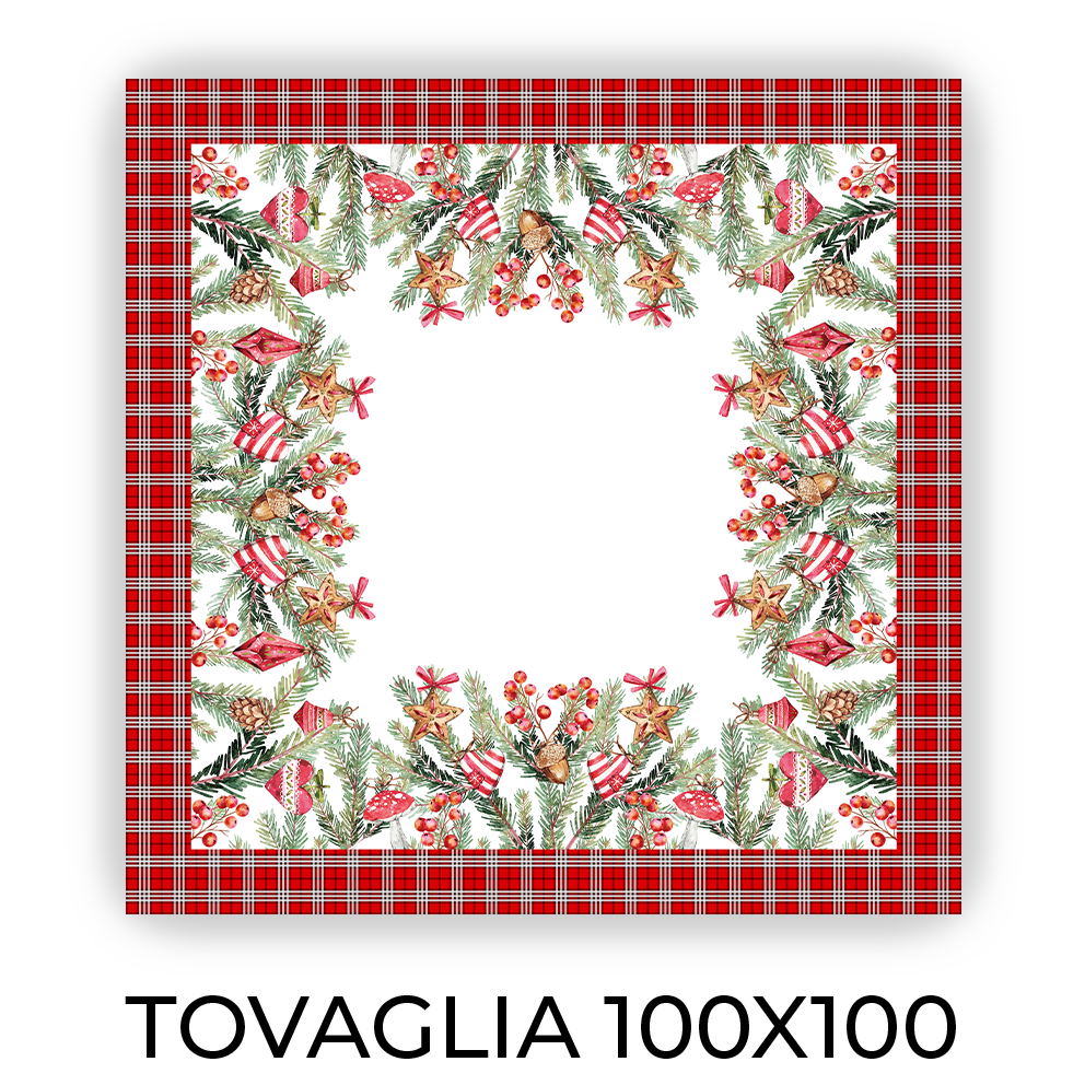 Tovaglia NATALE SCOZZESE
