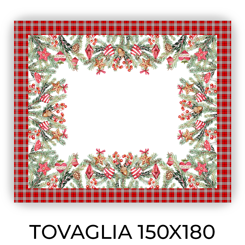 Tovaglia NATALE SCOZZESE