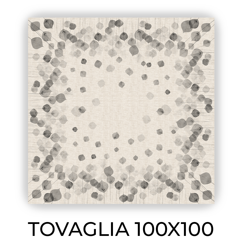 Tovaglia FOGLIE DELICATE GREY