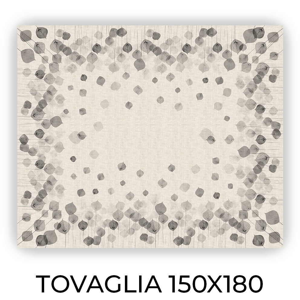 Tovaglia FOGLIE DELICATE GREY