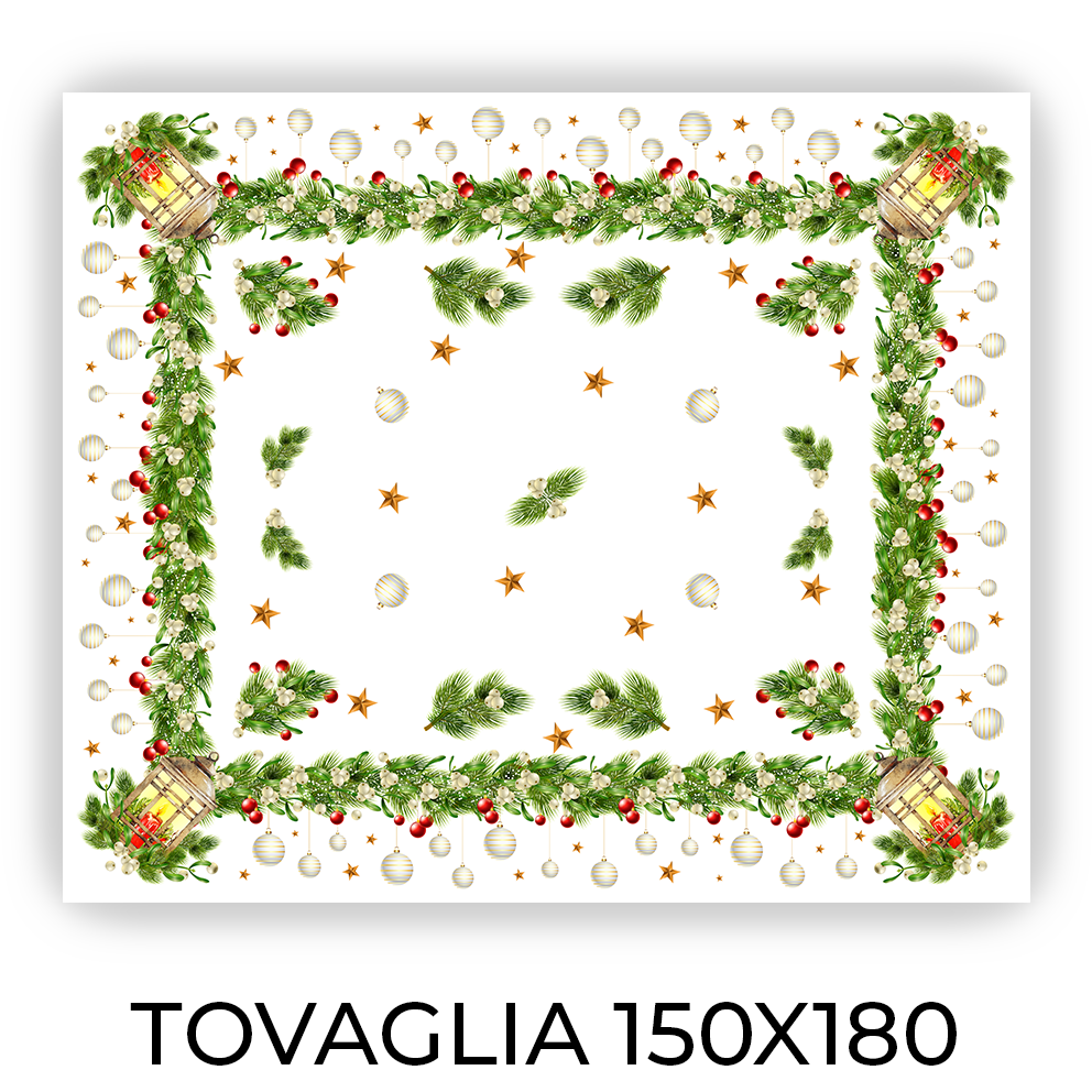 Tovaglia LANTERNA DI NATALE