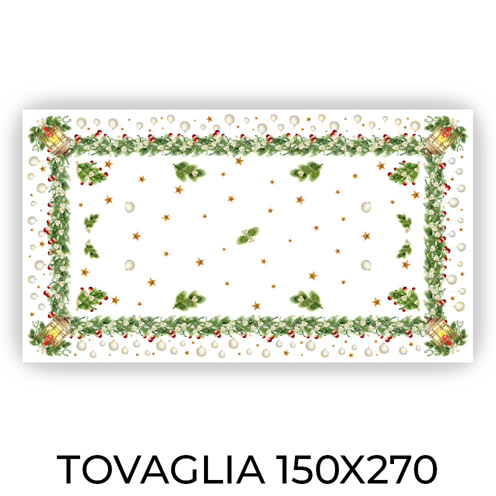 Tovaglia LANTERNA DI NATALE