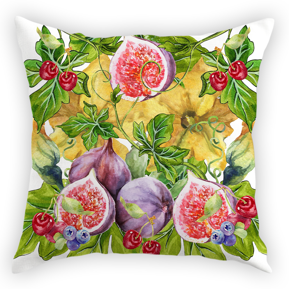 Cuscino arredo FICHI E FIORI