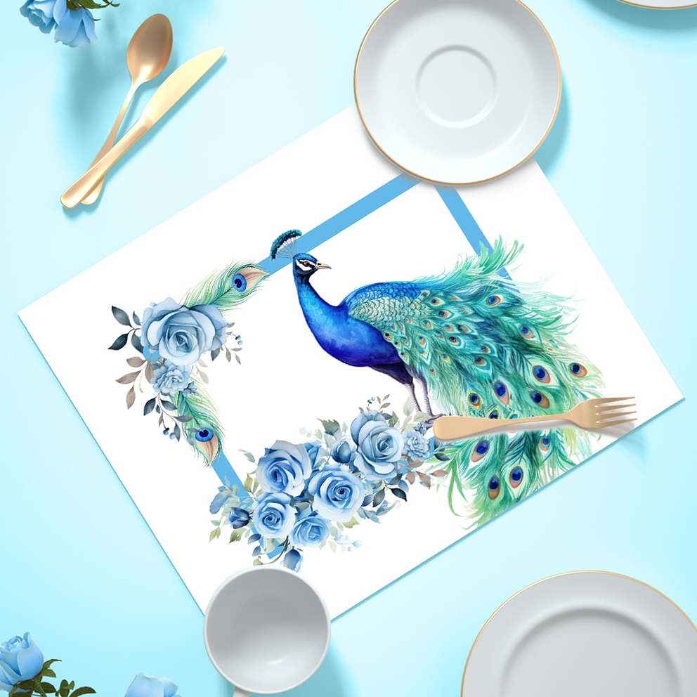 Tovaglietta americana PEACOCK