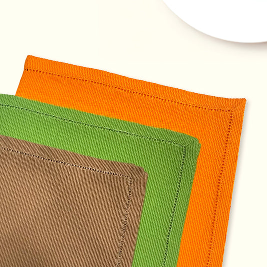 Tovaglioli PURO COTONE con orlo a jour