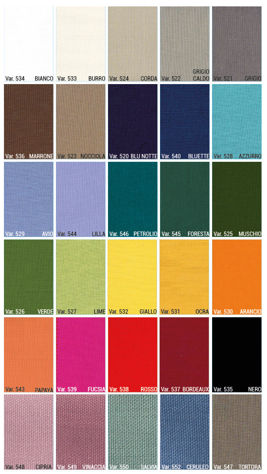 Runner PURO COTONE con orlo a jour