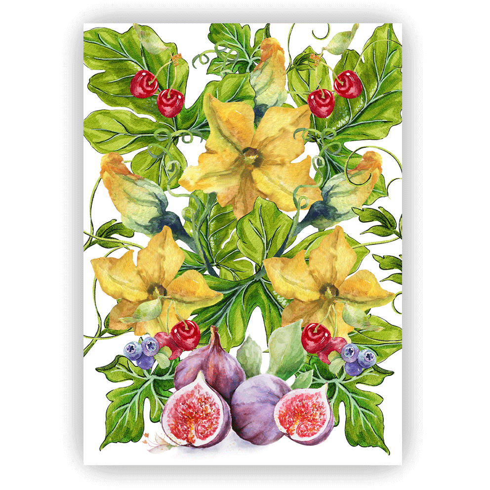 Canovaccio FICHI E FIORI