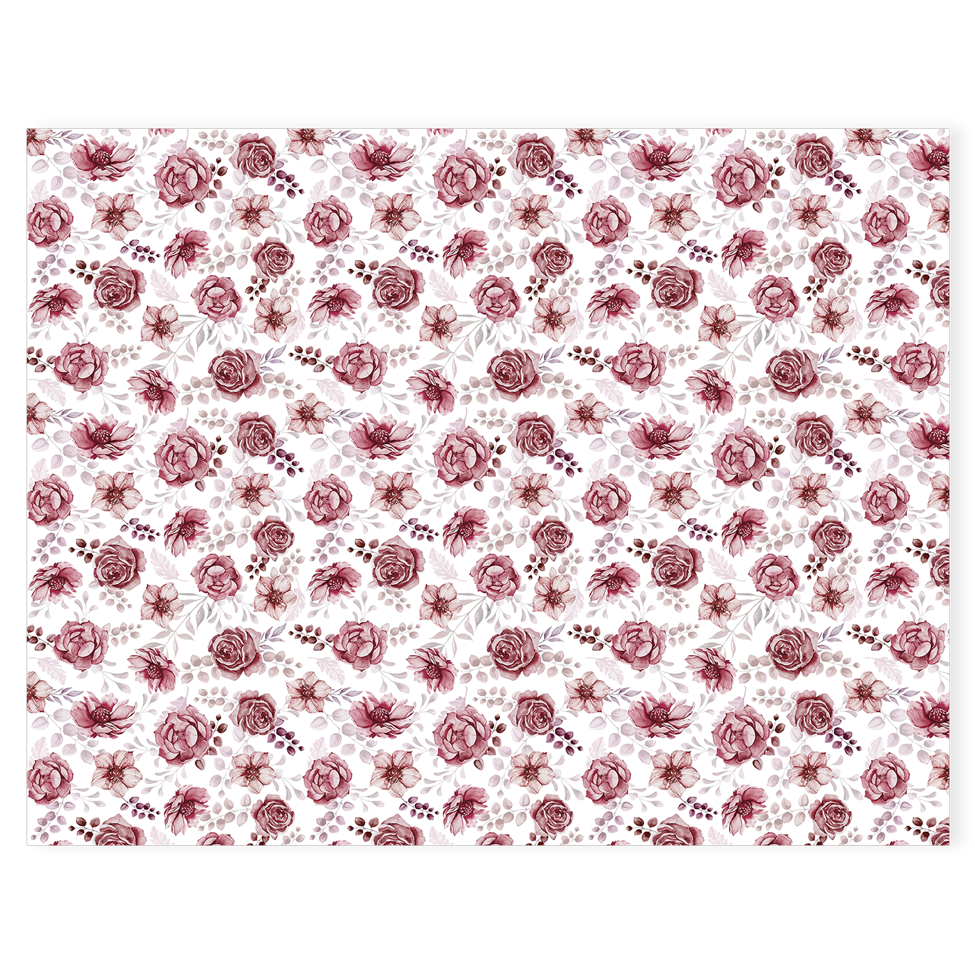 Tovaglia SHABBY CHIC RED ALL-OVER