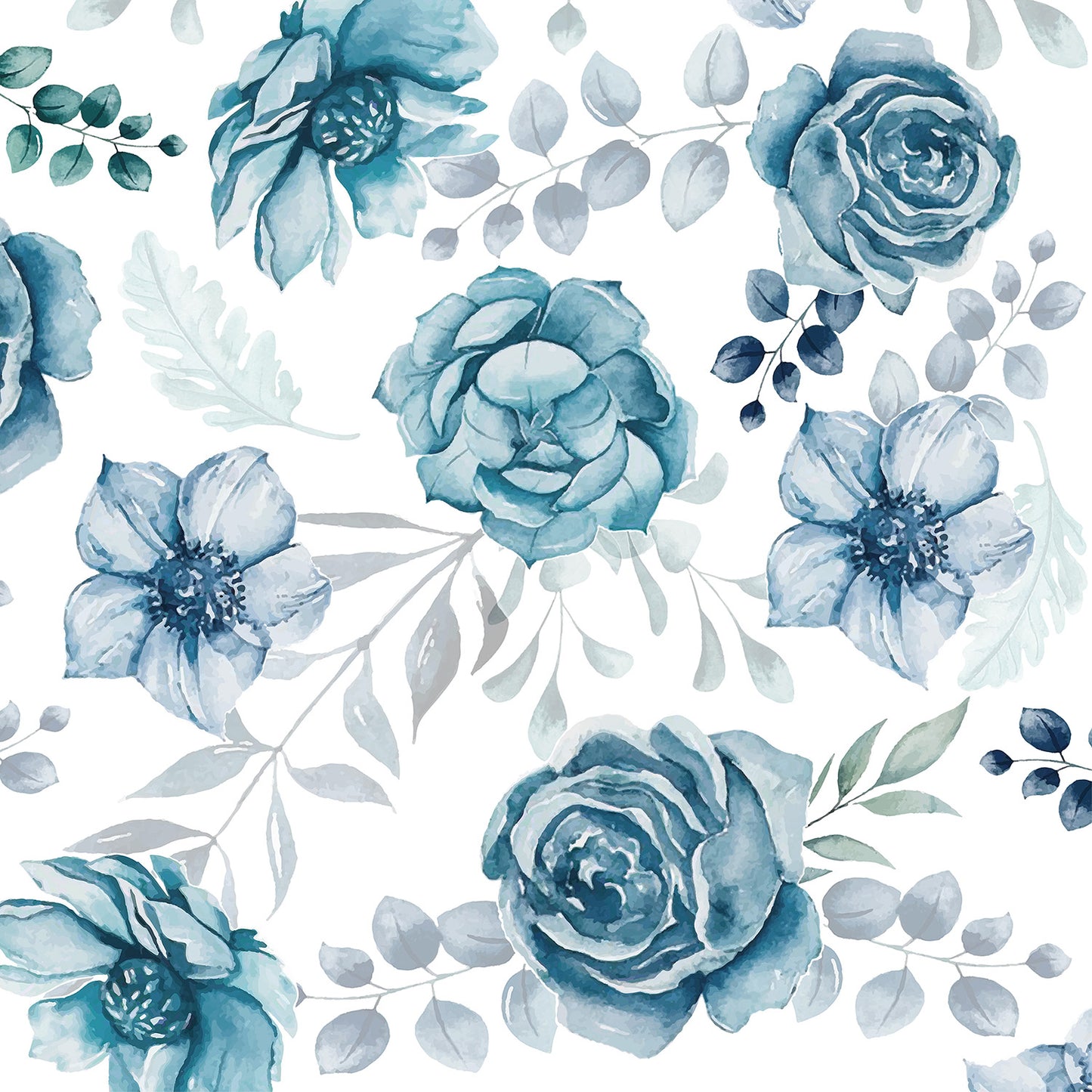 Tovaglia SHABBY CHIC BLUE ALL-OVER