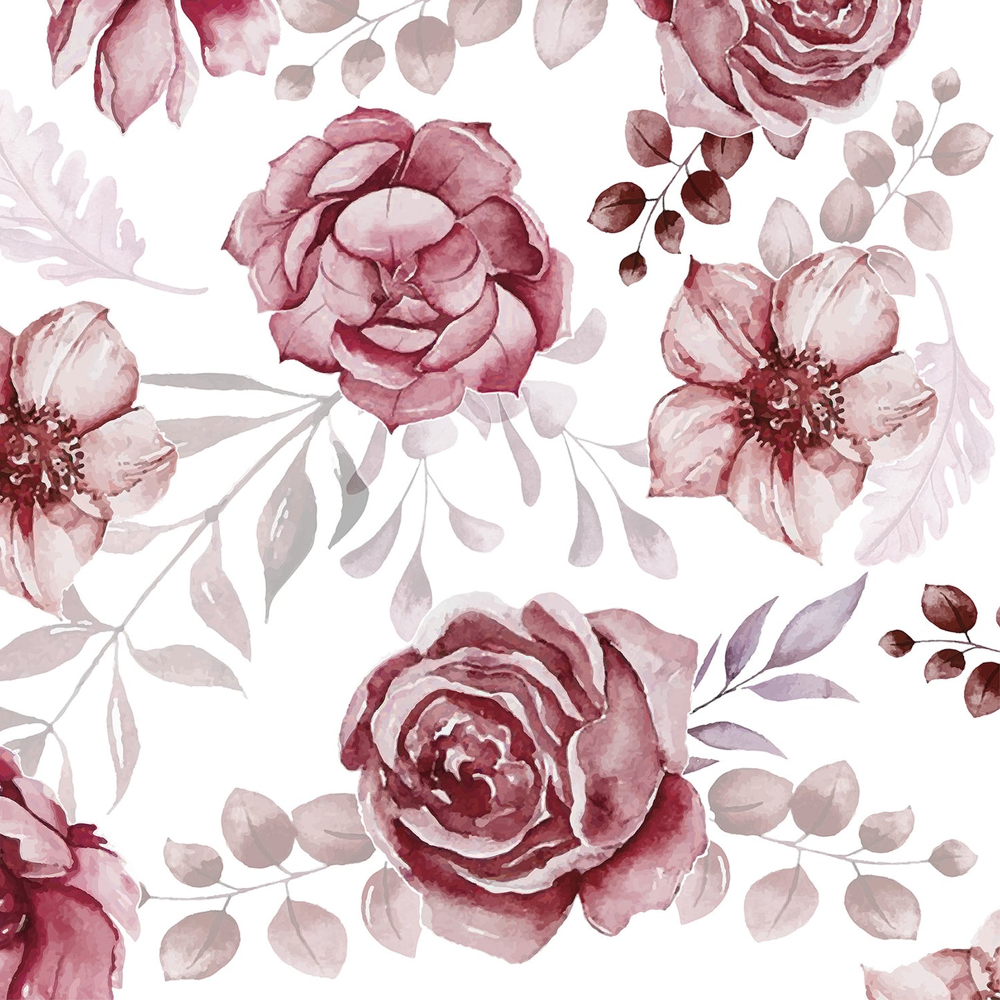 Tovaglia SHABBY CHIC RED ALL-OVER