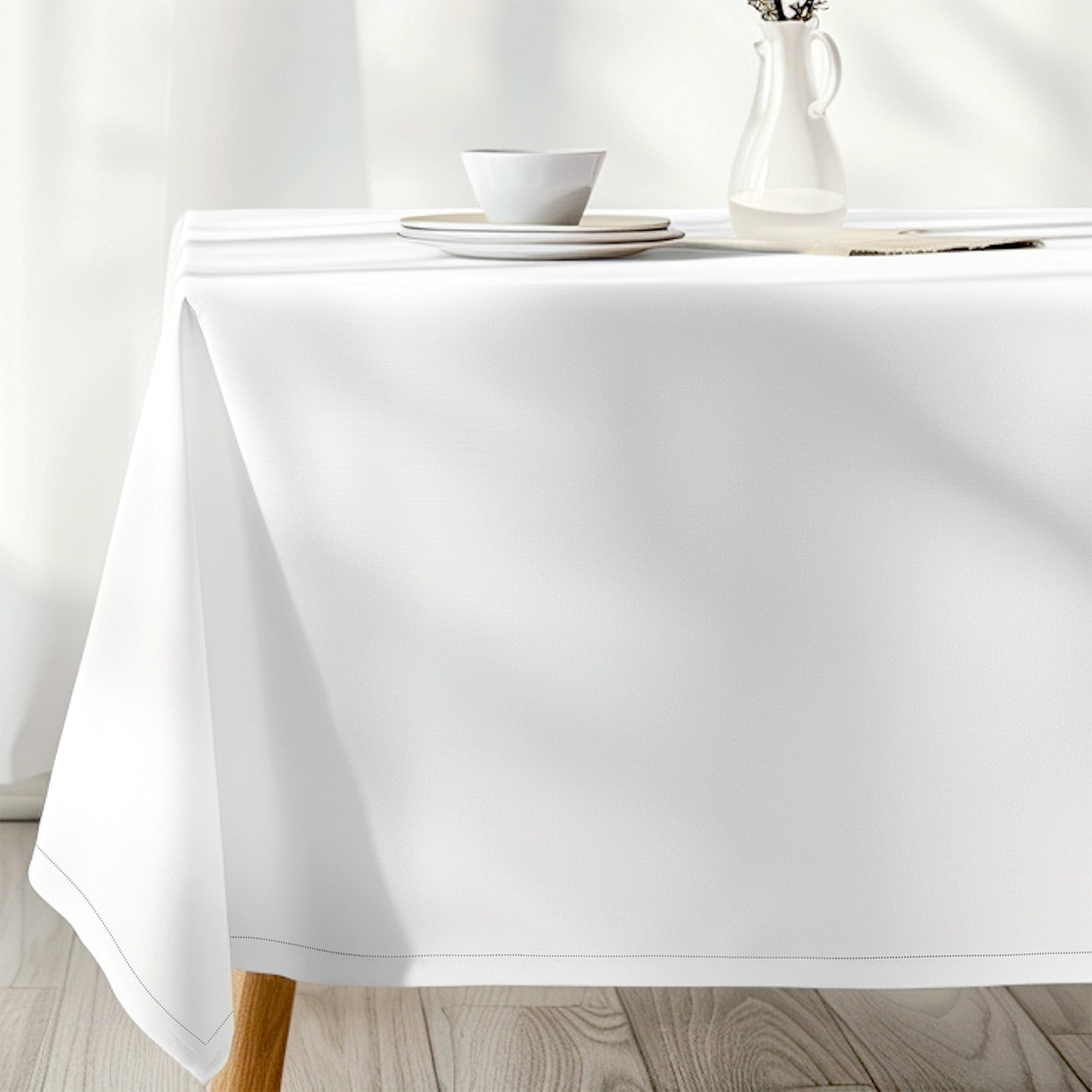 Tovaglia PURO COTONE con orlo a jour